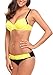 ADORNEVE Women Sexy 2 Piece Push up Bikini Set Swimwear Bathing Suits