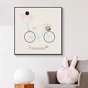 Floating Framed Canvas Wall Art for Living Room, Bedroom Canvas Prints for Home Decoration Ready to Hang - 16x16 inches