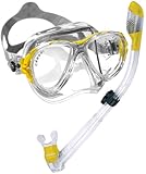 Cressi Eyes Evolution Crystal Mask Dry Snorkel Set