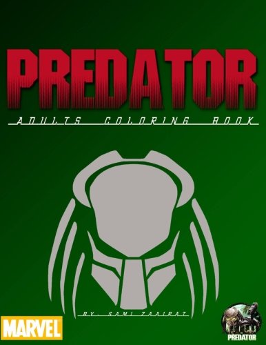 Predator: adults coloring book