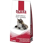 CRISS Manzo 10 kg - Croccantini per Gatti Adulti - Made in Germany - Cibo Secco Gatto, mangime, alimento Completo Gatto…