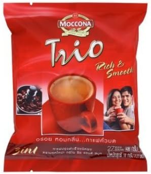 Moccona Trio Rich &amp; Smooth 3in 1 Coffee Mix (18g x 54pcs)