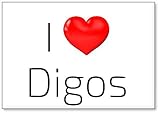 I Love Digos, fridge magnet