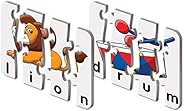 The Learning Journey: Match It! - 4 Letter Words - 20 Self-Correcting Reading & Spelling Puzzles with Matc