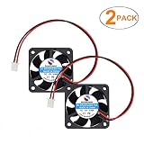 SoundOriginal 2pcs 4010 Brushless DC Cooling Fan 12V 0.06~0.15A 40x40x10mm Speed 6800 RPM Fans for Computer case 3D Printer Humidifier and Other Small Appliances Series Repair Replacement