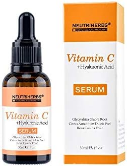 PREMIUM Vitamin C serum-Highest Naturally Concentrated Vitamin C serum + 30% Hyaluronic Acid - Organic Skin Care for Anti-Aging Wrinkle Facial serum for Face & Eyes.