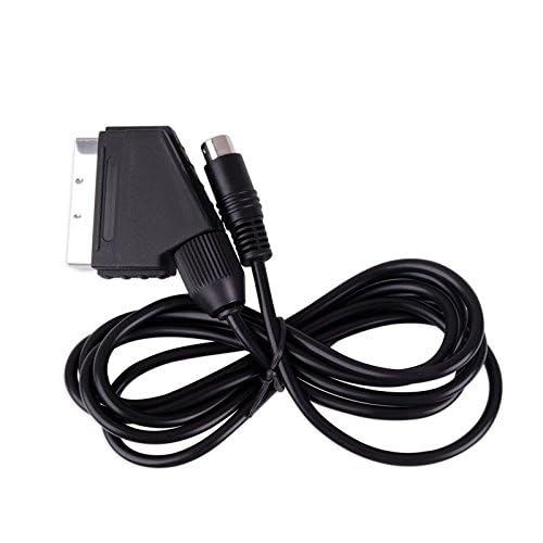 Childhood 6ft 1.8m RGB Scart AV cable lead for Sega Saturn game console