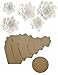 Paper Flower Template Kit Peony Small to Large Flowers