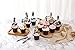 SUYEPER S4&S5 Cupcake Toppers Cake Decor (24PCS)