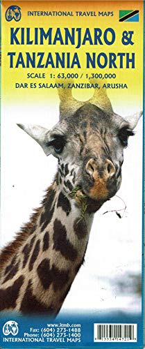 Read 1. Kilimanjaro & Tanzania North Travel Map 1: 62,500/1,370,000<br />[Z.I.P]