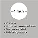 Write on Adhesive Clothing Identification Labels for Kids - No Iron - 48 per Pack