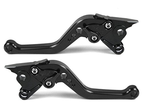 Moto-777 HQ Clutch Brake Levers SBB Short Black for BMW S1000RR (NOT Comp ver.) 2010-2014