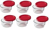 Pyrex 12-Piece Glass Food Storage Set with Lids