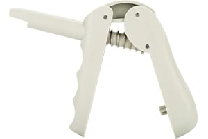 TIIYEE Dental Composite Gun Dispenser, Resin Filling Tools Dental Instrument Manual Caulk Syringe Impression Mixing Universal Dispensing Professional Hygiene Cleaning Kit Oral Care Set Tip Applicator