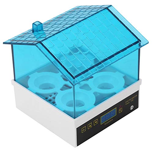SOULONG Automatischer Inkubator, Mini Egg Hatching 4 Egg Digital mit LED-Display für den Gebrauch von Küken Brutmaschine Ei-Brutkasten 10x10x11,5 cm (LxBxH) 15w – Bild 6