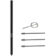 Galaxy Z Fold 5 Stylus Pen Fold Edition for Samsung Galaxy Z Fold5 5G Slim S Pen Galaxy S Pen 5 Fold Edition Stylus EJ-PF946BBEGWW,with Replacement Tips/Nibs+ Eject Pin(Black)