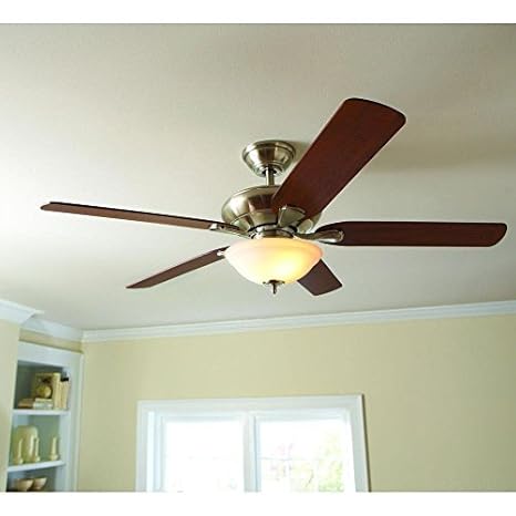 Hampton Bay Flowe 52 In Mediterranean Bronze Ceiling Fan By
