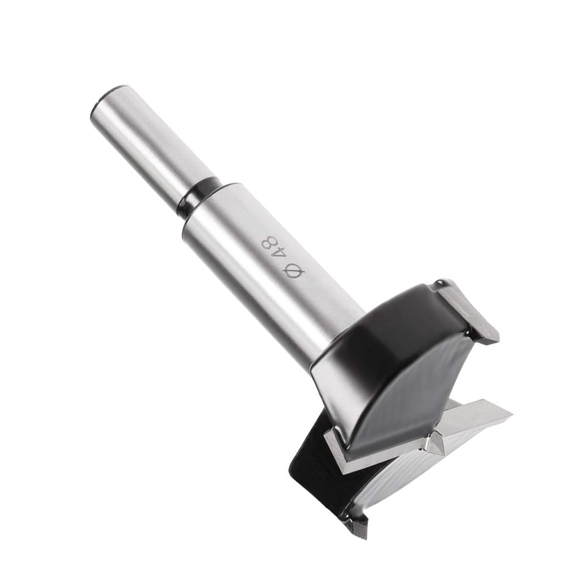 MACHSWON Forstner Drill Bits Tungsten Carbide Wood Hole Saw Opener Drill Bit 48mm Woodworking Hinge Hole Drilling Boring Bit Cutter