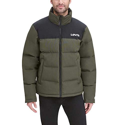 Leather Jacket Men Levi's Women's Onion Quilted Liner Jacket(Sage