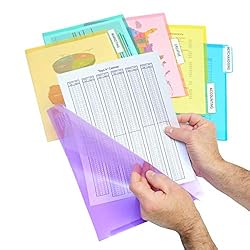 Ultimate Office PocketFile Clear Poly Document