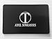 ATTCL Unisex New Unisex Reflective Wayfarer Style Flip Up Clip on Polarized Sunglasses 1HP806 Silver
