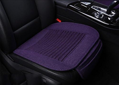 RUIRUI Car Seat Cushion Comfortable Breathable Cotton and Linen Chair Mat