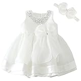Dream Rover Baby Girl Dress Princess Wedding Formal Cristening Baptism Dress