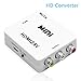 HDMI Converter,NUTK 1080P HDMI to AV 3RCA CVBs Composite Video Audio Converter Adapter Supporting PAL/NTSC with USB Charge Cable for PC Laptop Xbox PS4 PS3