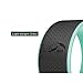 JBM Yoga Wheel for Stretching and Improving Backbends, Bridge Pose, Dharma Yoga Wheel Pose (12'' x 5''), Relax Yoga Poses, Relieves Stress, Stretch and Open The Chest, Shoulders, Hips and Spine