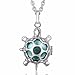 EUDORA Harmony Bola Lucky Turtle Angel Chime Caller Pendant 16mm Baby Shower Bell 30 Inches Necklace