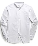 Men's Oxford Long Sleeve Button Down Casual Dress Shirt