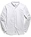 Men's Oxford Long Sleeve Button Down Casual Dress Shirt