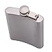 Woooow Hip Flask Pocket Flagon Stainless Steel Flask, 8 oz