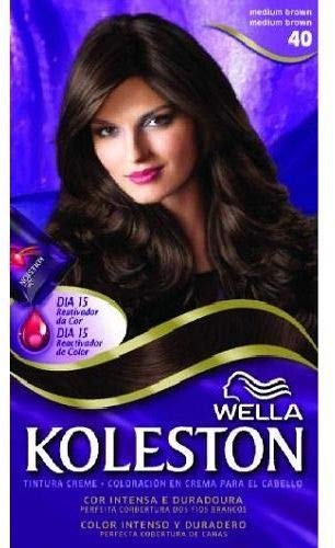 Wella Koleston Hair Color Kit 4 0 Medium Brown Price In Uae