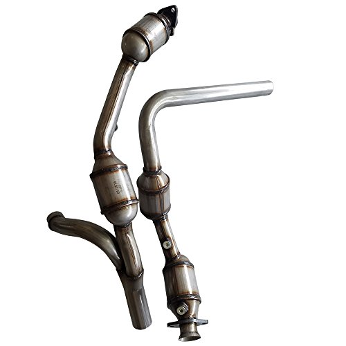 Roadstar Catalytic Converter Exhaust Manifold Y Pipe Fit for 2007 2008 2009 Jeep Wrangler X-S X Unlimited X 3.8L V6