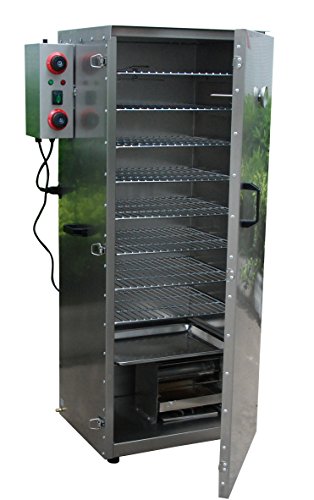 Hakka Electric Stainless Steel Smoker Barbecue BBQ Grill Cooker Outdoor (DSH-S03L)
