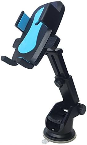 Smartland Car Phone Mountndshield Unive Holder with Suction for Dashboard Wirsal Cell Phone Holder for iPhone / Samsung / HTC / Moto / LG / Nexus (Blue)