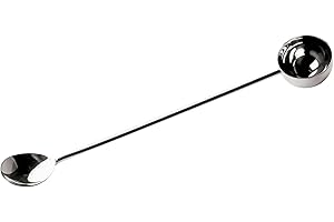 Frieling Coffee Spoon & Stirrer - 2-Tablespoon, Silver, 11-Inch Handle - Stainless Steel Measuring Scoop & French Press Stirring Spoon, Dishwasher Safe