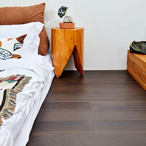 COZ Peel and Stick Floor Tile, Self Adhesive Vinyl Flooring 36x6 Inch