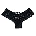 Panties Underwear Hipster Panties Sexy G-String Lace Briefs for Women (4 Pack)