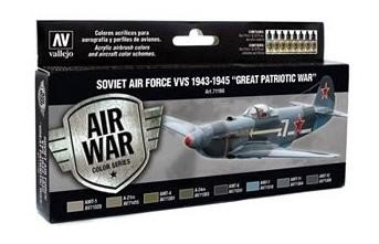 Vallejo Soviet Air Force VVS 1943 To 1945 Great Patriotic War Paint