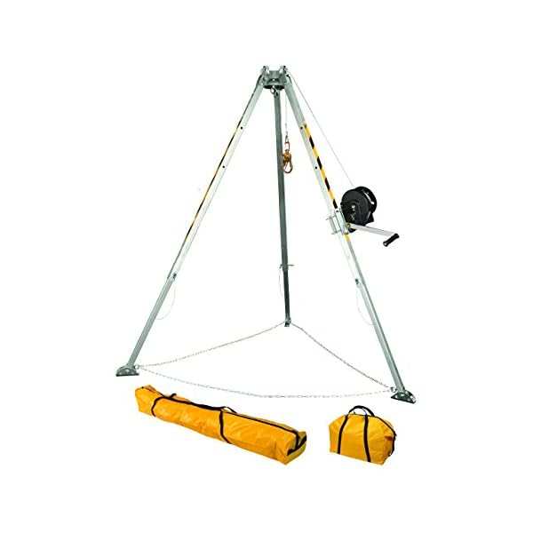 FallTech 7507 Confined Space Tripod Kit - Tripod Kit with 7276 Tripod ...