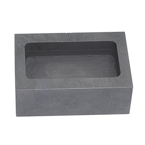 UPC 702756266555, High Purity Refining Graphite Casting Melting Ingot Mold for Gold Silver Metal (55x37x20mm)