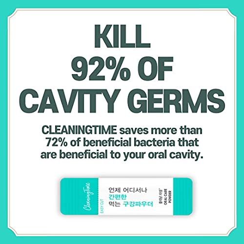 CLEANINGTIME Edible Mouthwash Powder for Conscious consumers All