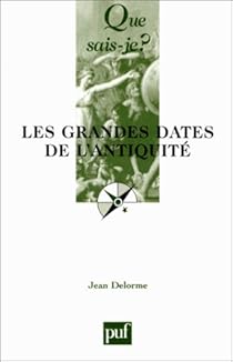 Book's Cover ofLes grandes dates de l'Antiquité