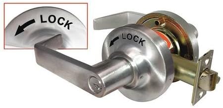 Lever Lockset, Mechanical, Classroom, Grd.1