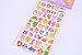 ONOR-Tech 6 Sheets Lovely Rabbit with Glasses Decorative Adhesive Sticker Tape / Kids Craft Scrapbooking Sticker Set for Diary, Album, Laptop, Cellphone, Journals