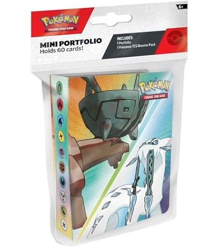 Amazon.com: Pokémon TCG, Mini Portfolio and 1 Booster Pack : Toys & Games