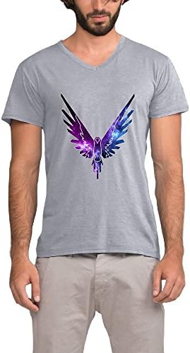 Maverick Logo Logan Paul Logang Men Slim Fit V T-shirt