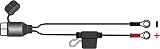Oxford Battery Ring Lead Maximiser Oximiser Black One Size UK view 2